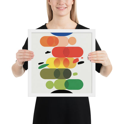 Chromatic Harmony – Geometric Gradient Art