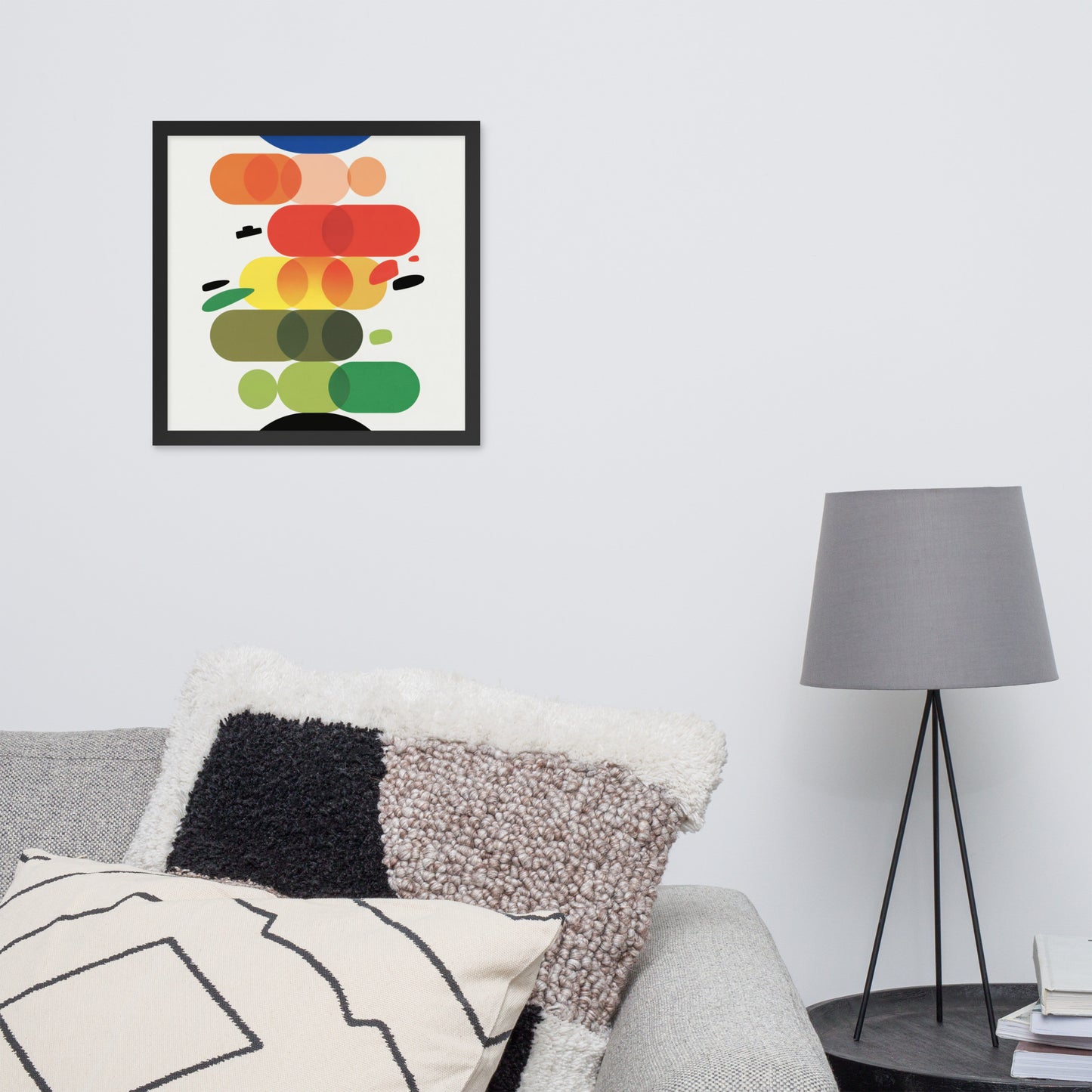 Chromatic Harmony – Geometric Gradient Art