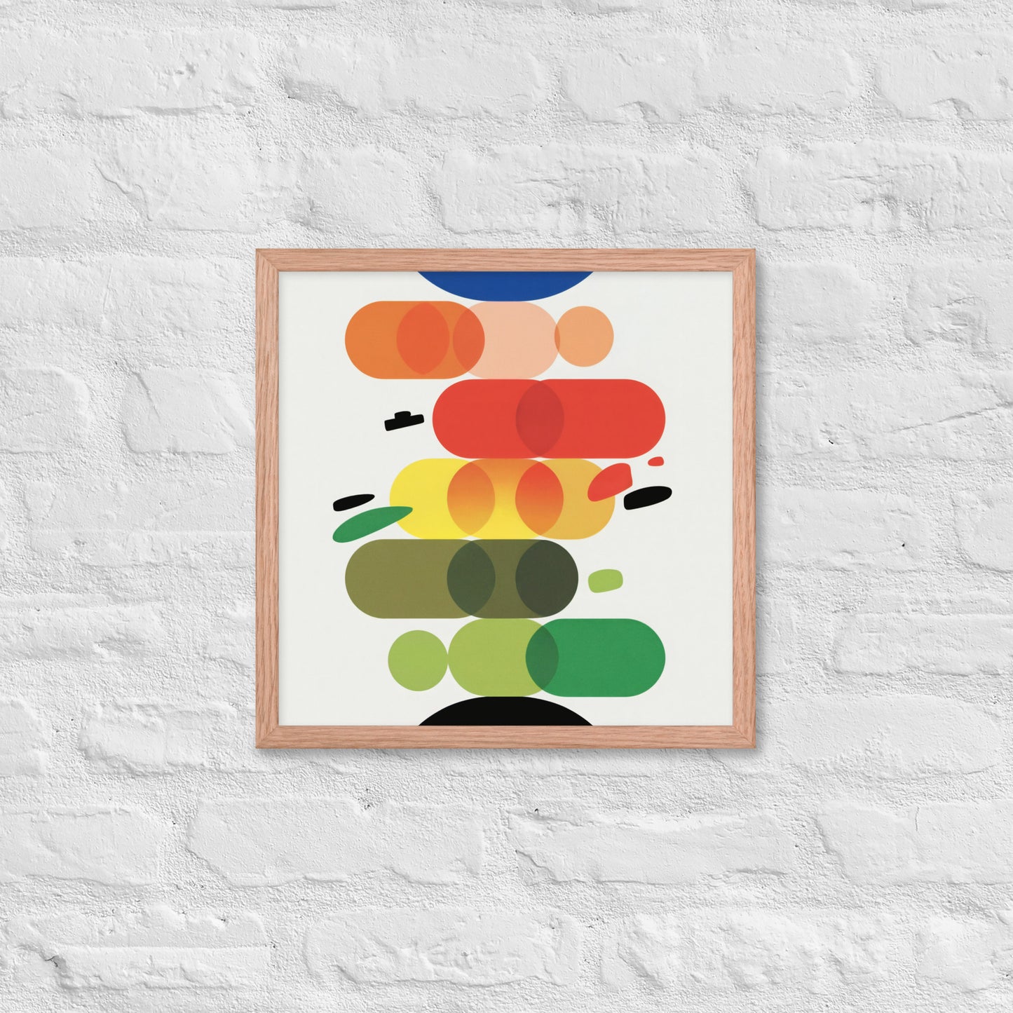 Chromatic Harmony – Geometric Gradient Art