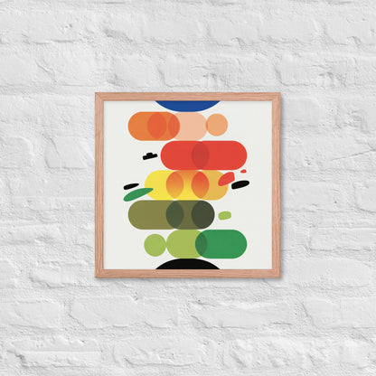 Chromatic Harmony – Geometric Gradient Art