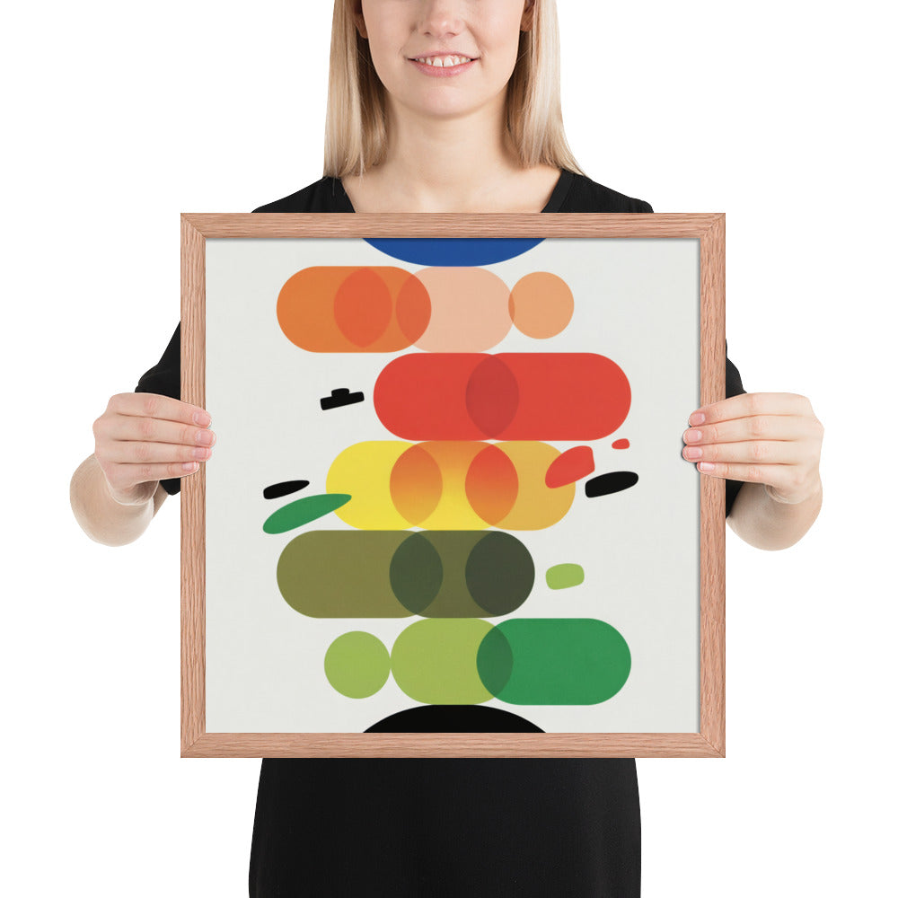 Chromatic Harmony – Geometric Gradient Art