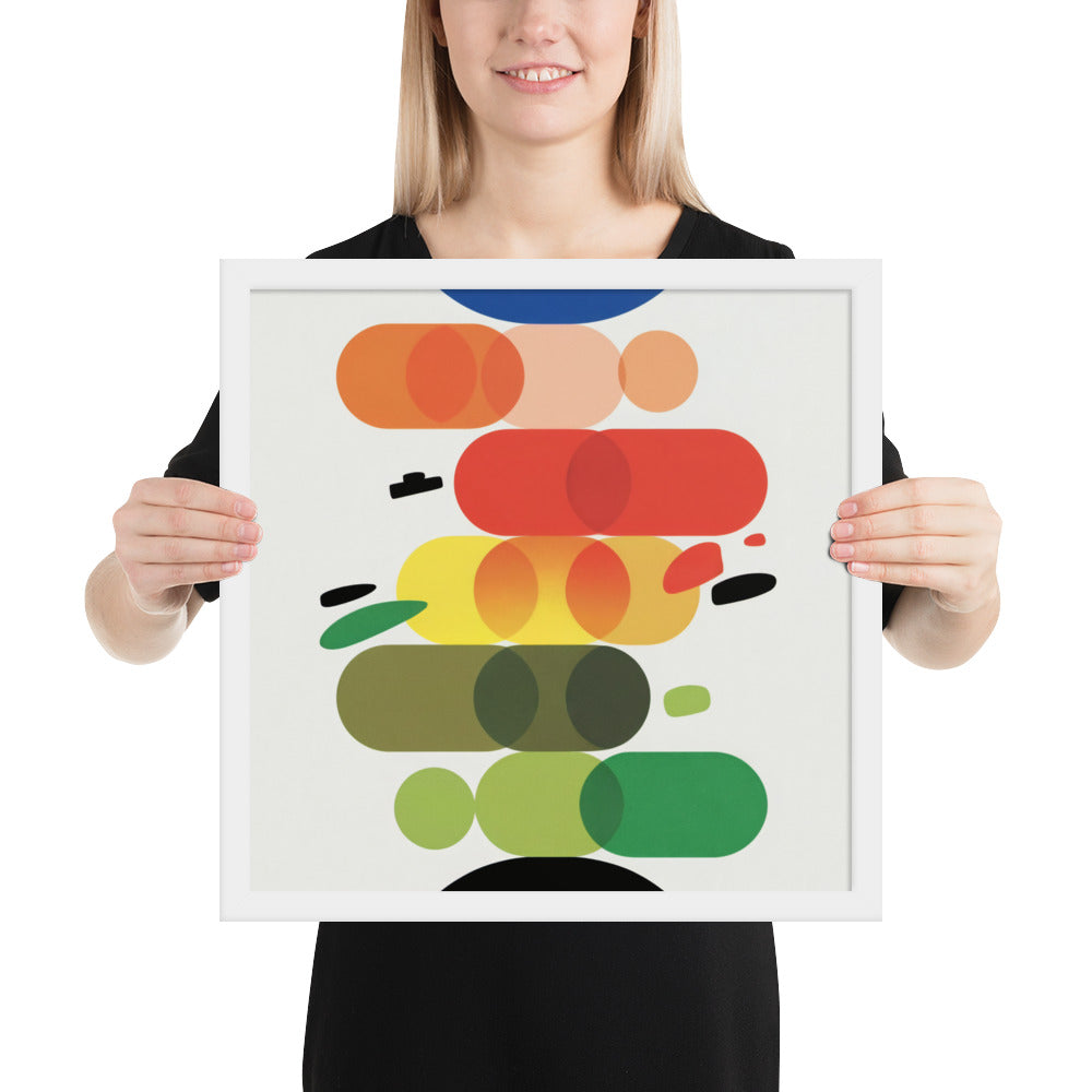 Chromatic Harmony – Geometric Gradient Art