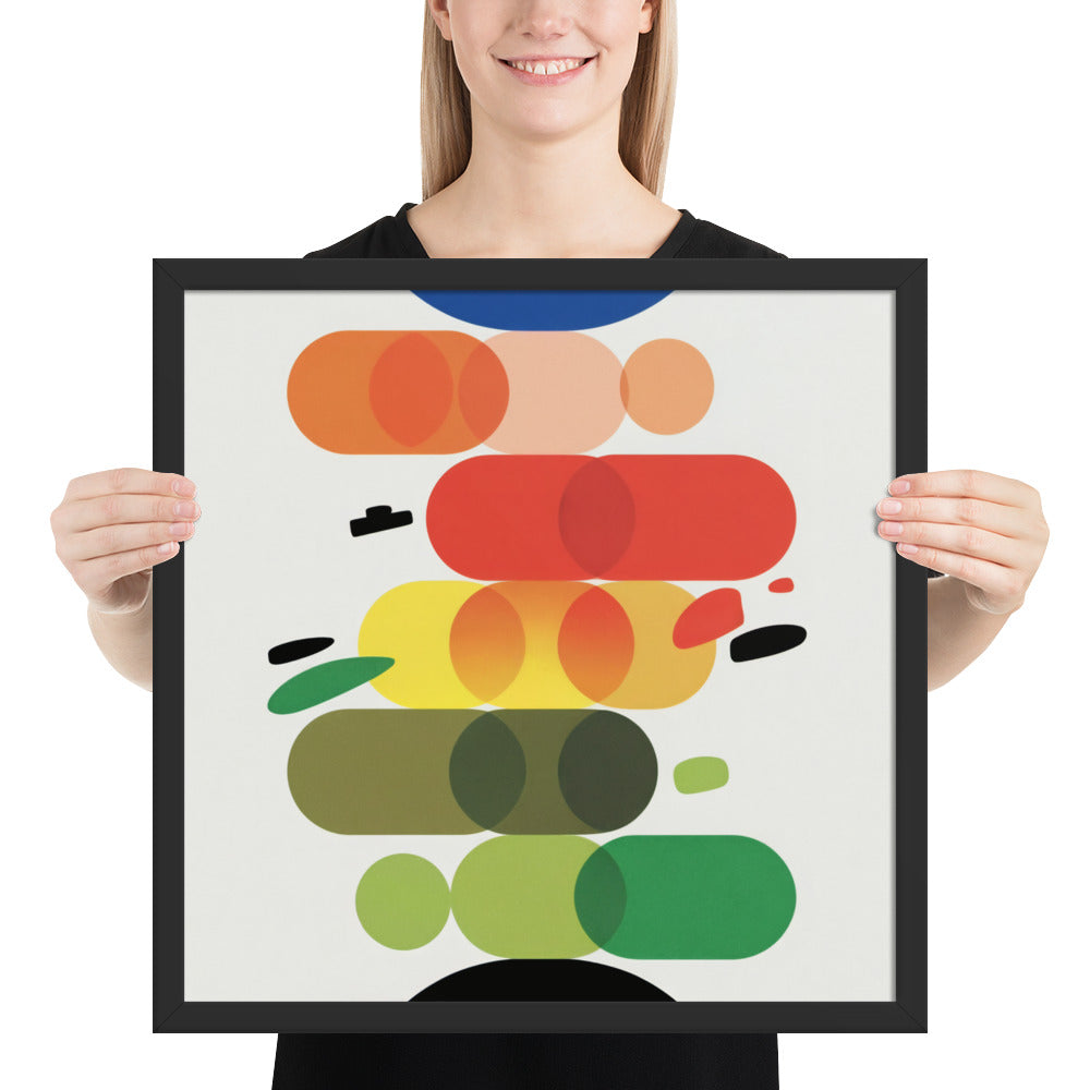 Chromatic Harmony – Geometric Gradient Art