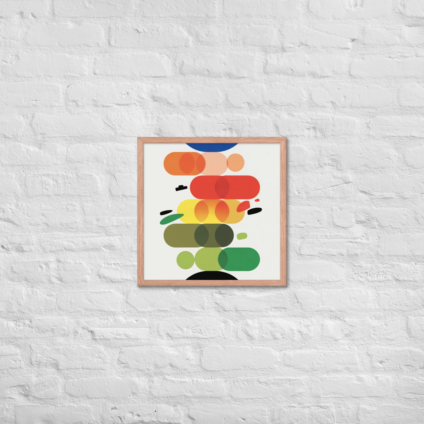 Chromatic Harmony – Geometric Gradient Art