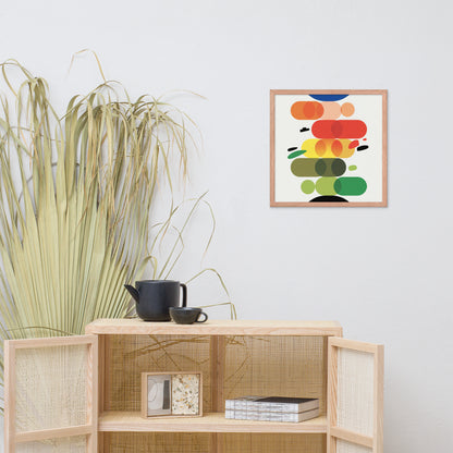 Chromatic Harmony – Geometric Gradient Art