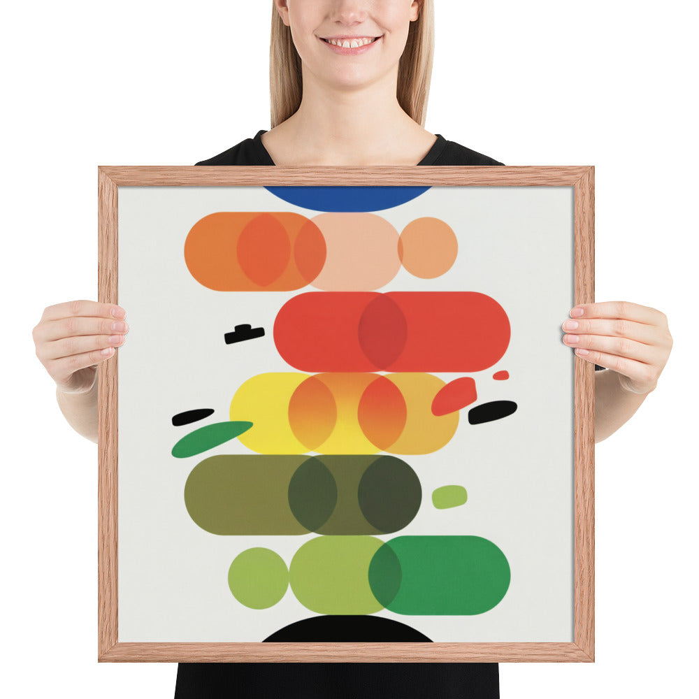 Chromatic Harmony – Geometric Gradient Art