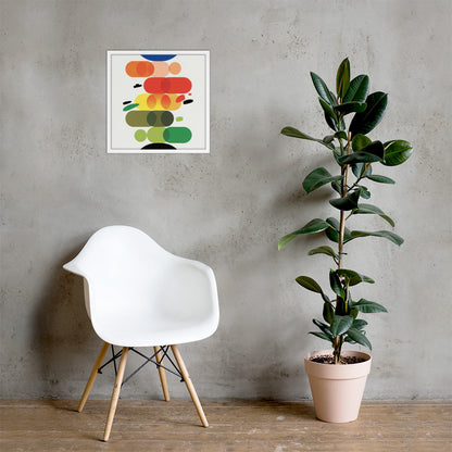 Chromatic Harmony – Geometric Gradient Art