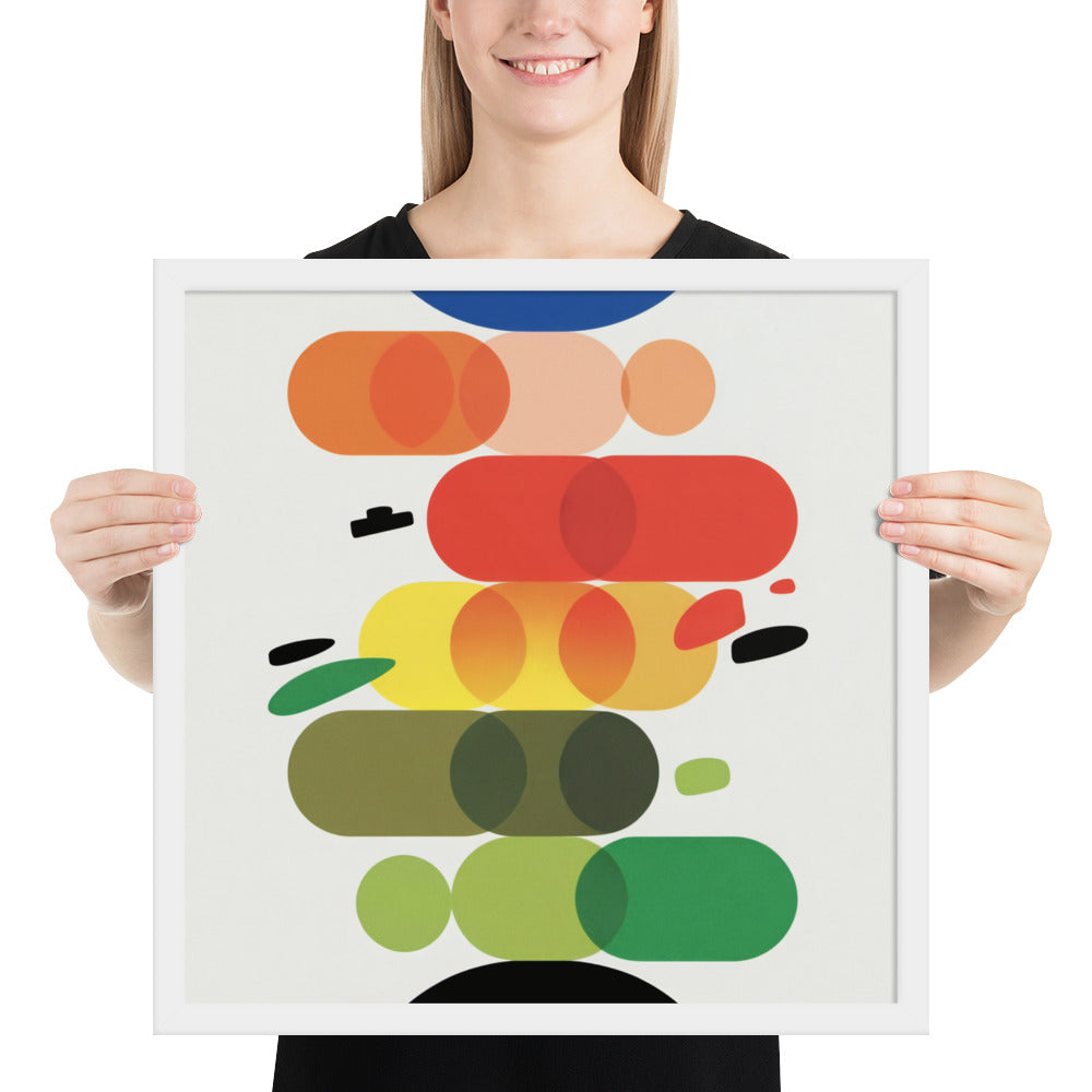 Chromatic Harmony – Geometric Gradient Art