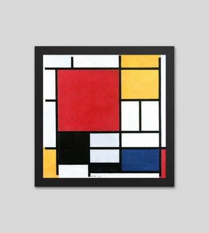 Composition with Red, Yellow, Blue, and Black by Piet Mondrian