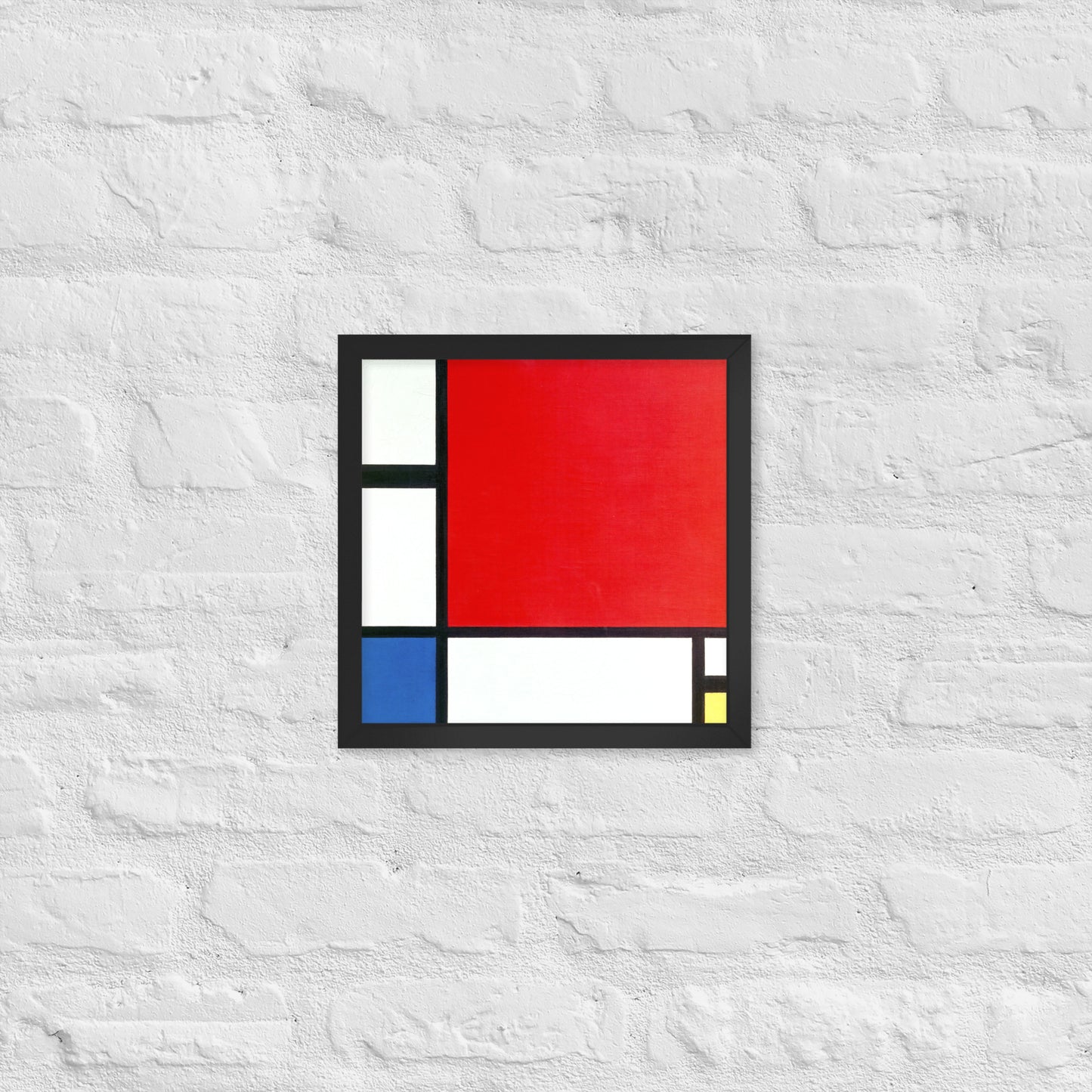 Composition with Red, Blue, and Yellow by Piet Mondrian