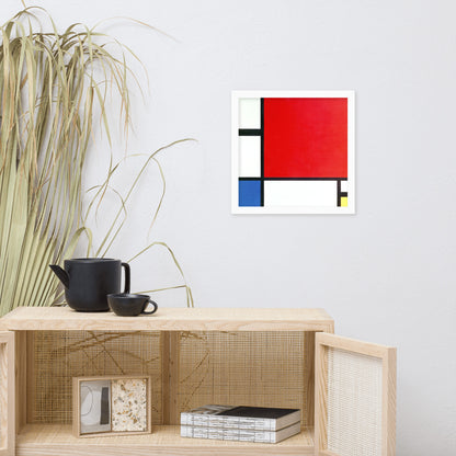 Composition with Red, Blue, and Yellow by Piet Mondrian