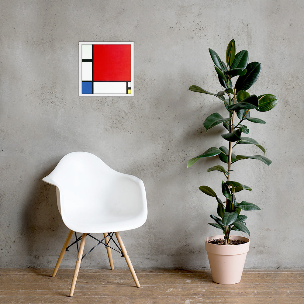 Composition with Red, Blue, and Yellow by Piet Mondrian