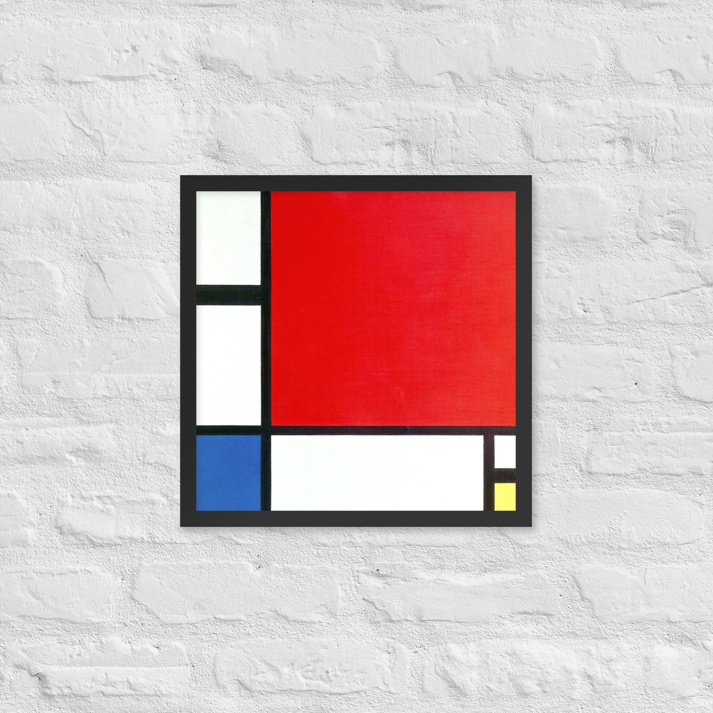 Composition with Red, Blue, and Yellow by Piet Mondrian