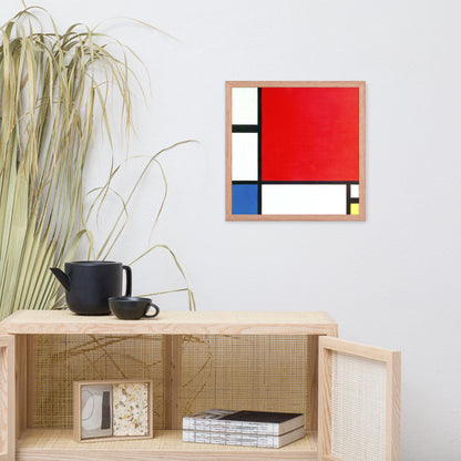 Composition with Red, Blue, and Yellow by Piet Mondrian