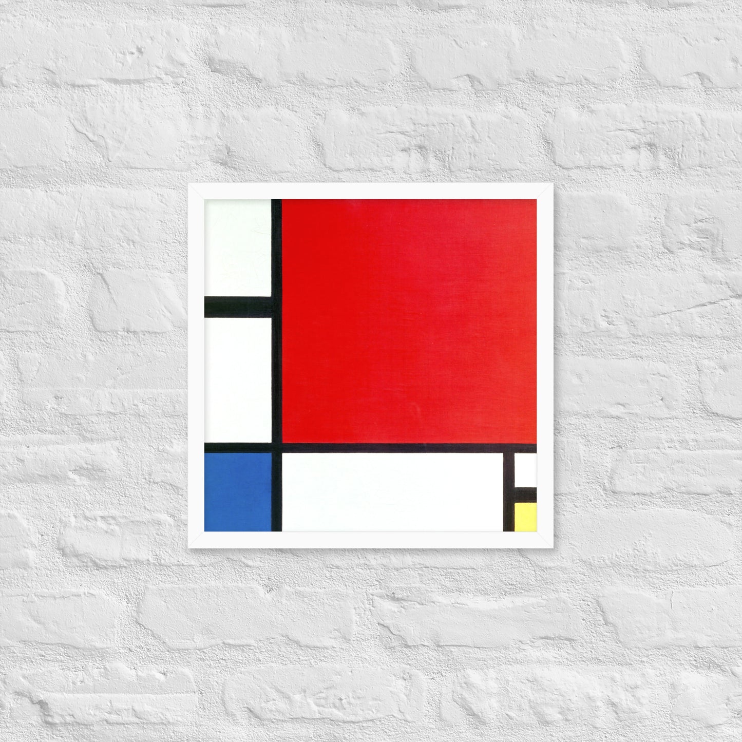 Composition with Red, Blue, and Yellow by Piet Mondrian