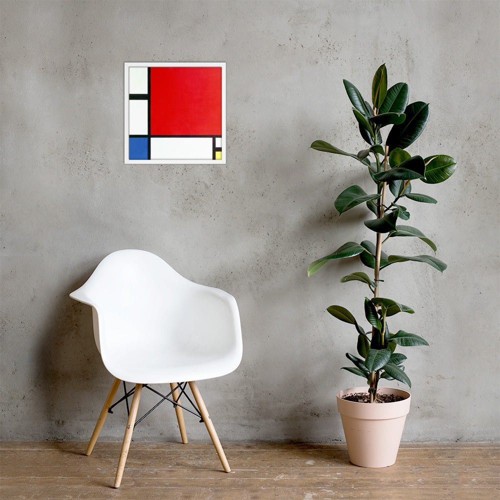 Composition with Red, Blue, and Yellow by Piet Mondrian