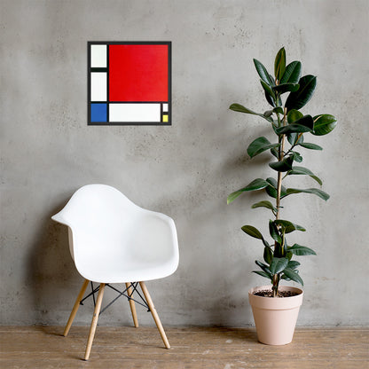 Composition with Red, Blue, and Yellow by Piet Mondrian