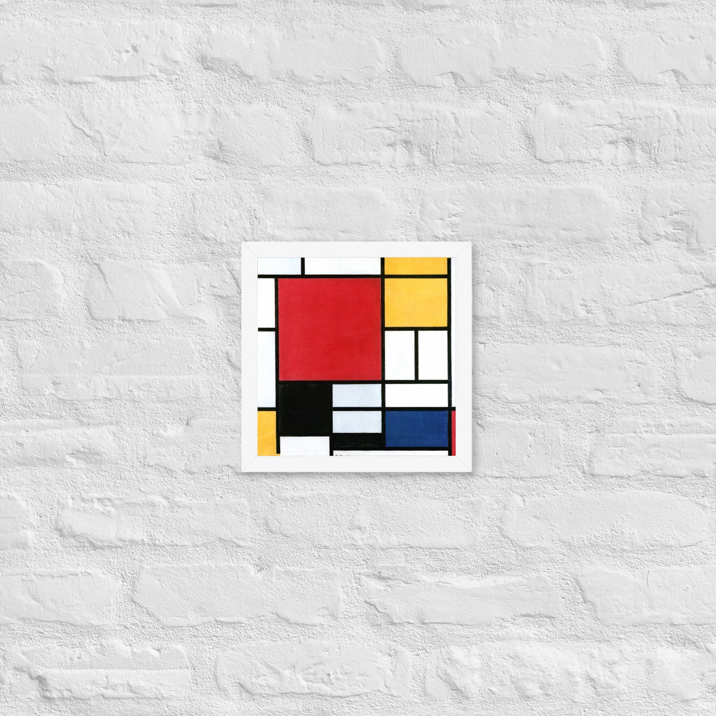 Composition with Red, Yellow, Blue, and Black by Piet Mondrian