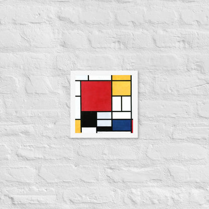 Composition with Red, Yellow, Blue, and Black by Piet Mondrian