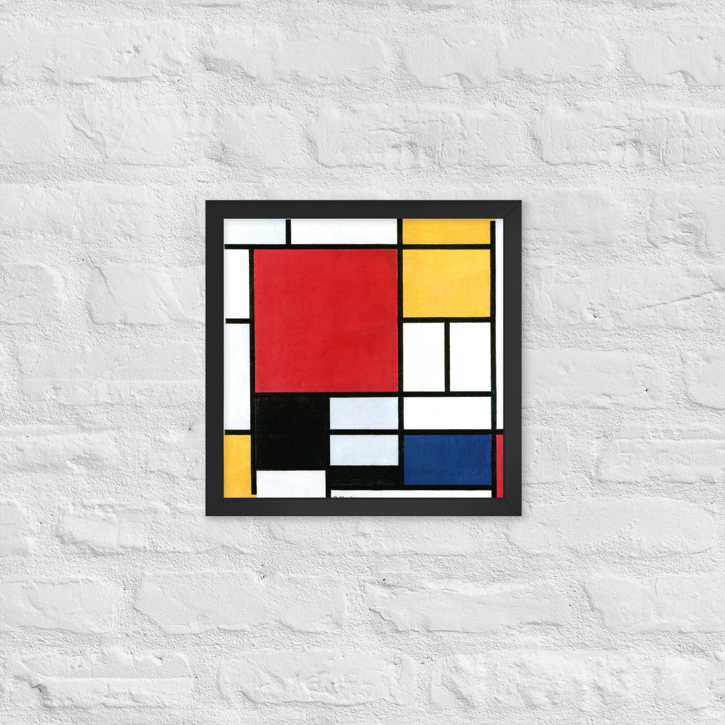 Composition with Red, Yellow, Blue, and Black by Piet Mondrian