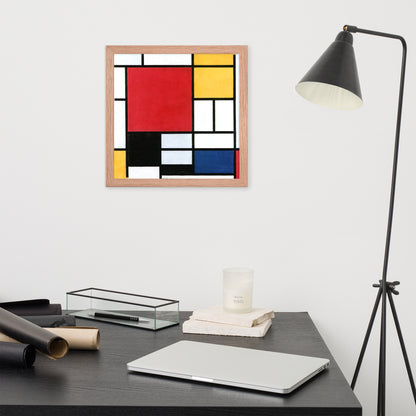 Composition with Red, Yellow, Blue, and Black by Piet Mondrian