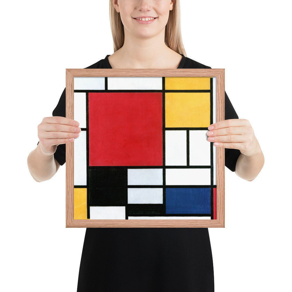 Composition with Red, Yellow, Blue, and Black by Piet Mondrian