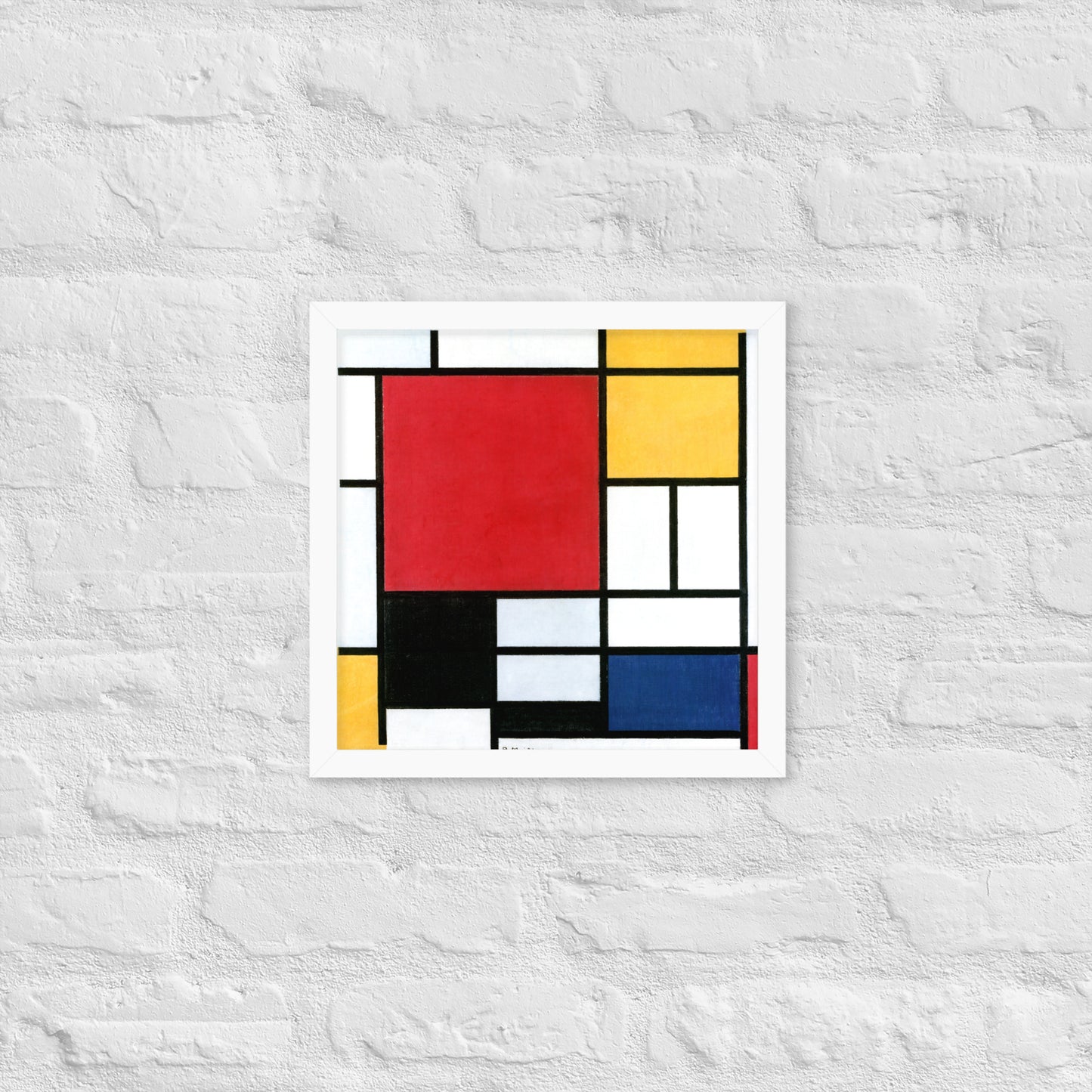 Composition with Red, Yellow, Blue, and Black by Piet Mondrian