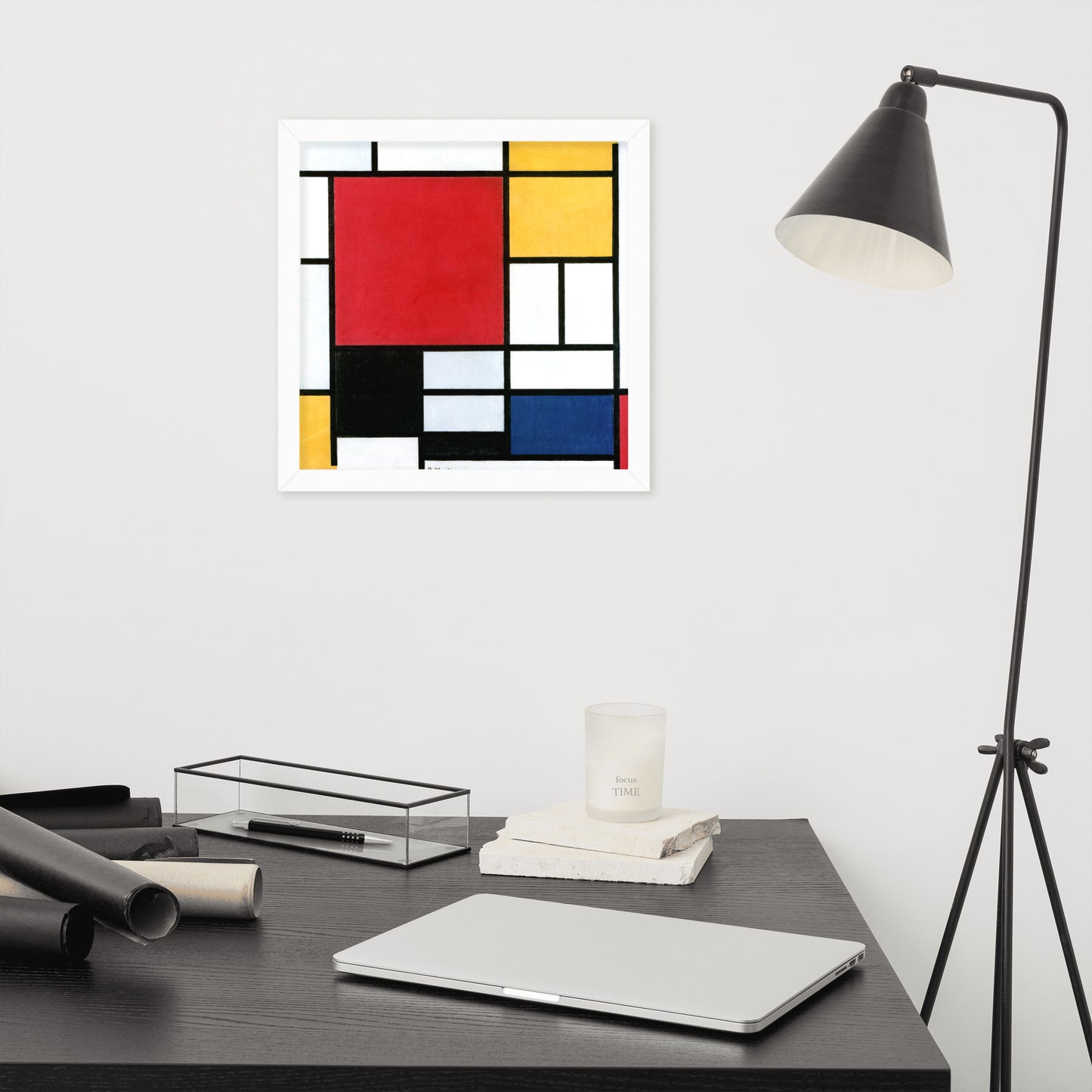 Composition with Red, Yellow, Blue, and Black by Piet Mondrian