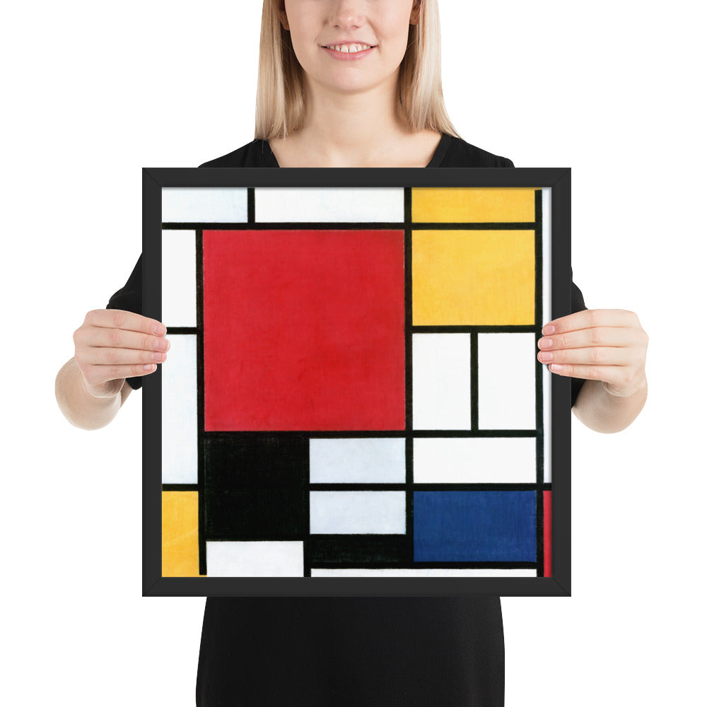 Composition with Red, Yellow, Blue, and Black by Piet Mondrian