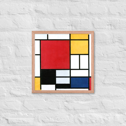 Composition with Red, Yellow, Blue, and Black by Piet Mondrian