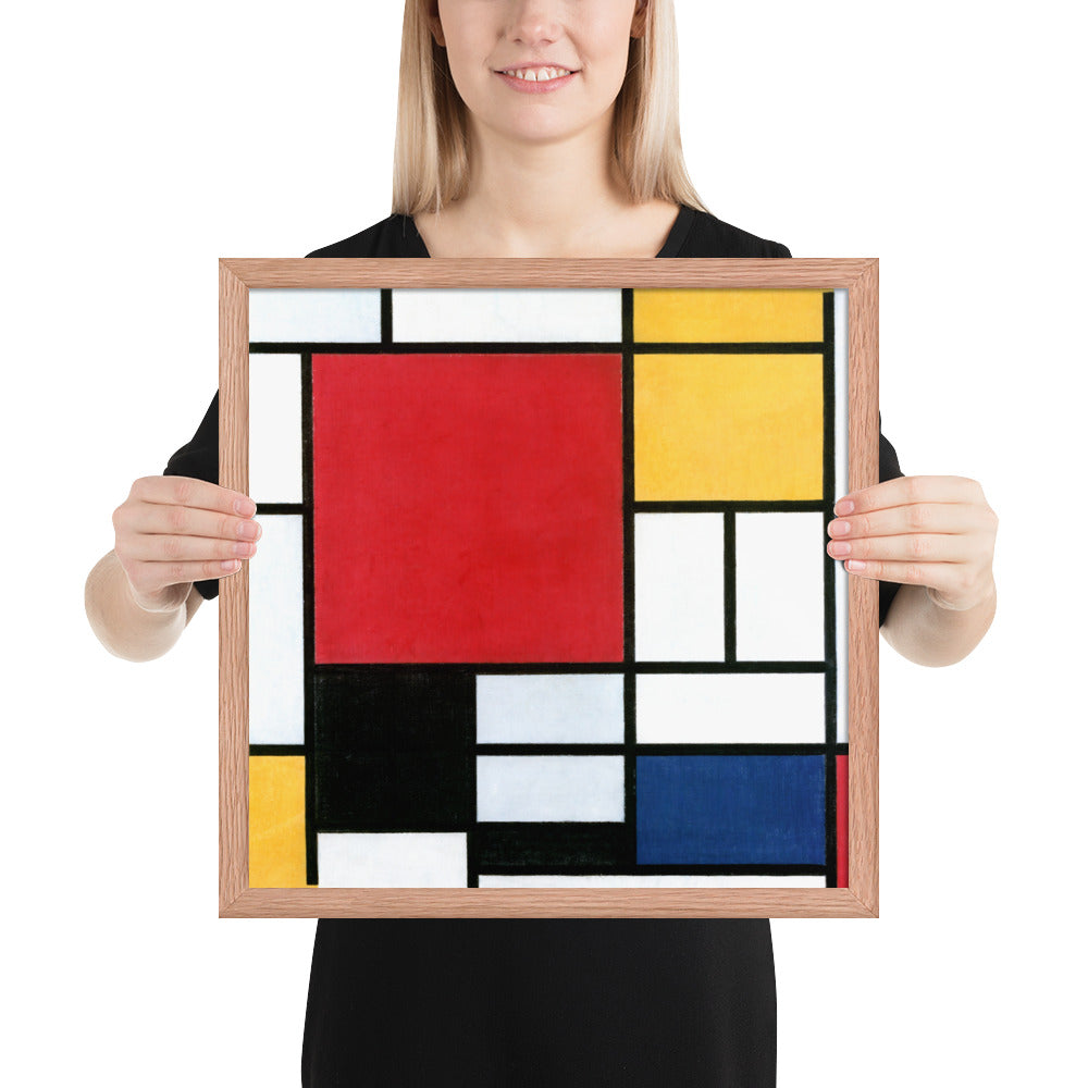 Composition with Red, Yellow, Blue, and Black by Piet Mondrian
