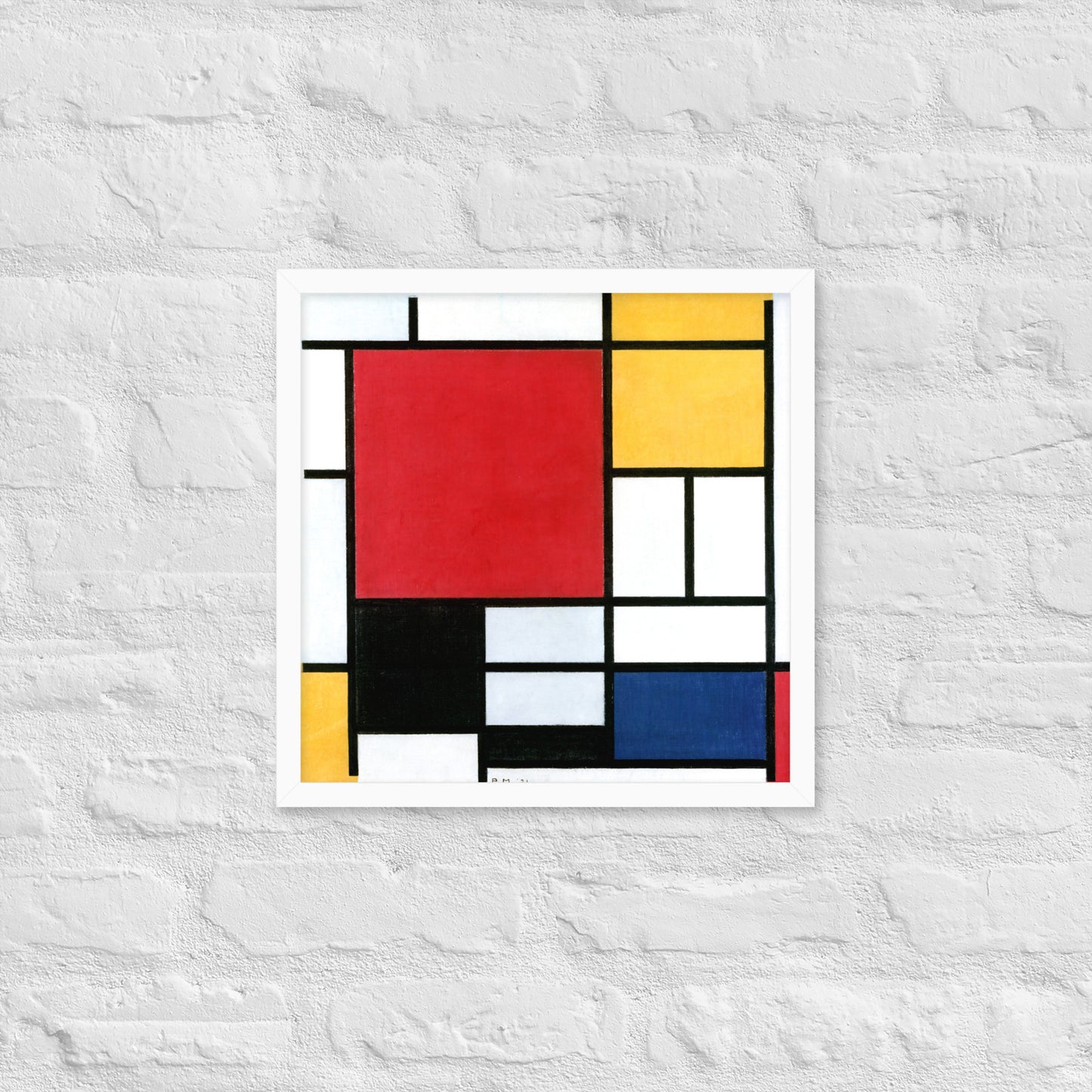 Composition with Red, Yellow, Blue, and Black by Piet Mondrian