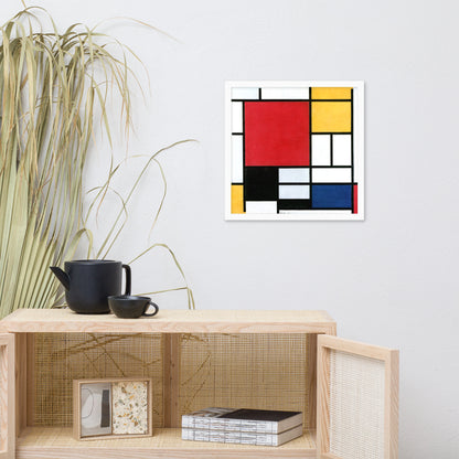 Composition with Red, Yellow, Blue, and Black by Piet Mondrian