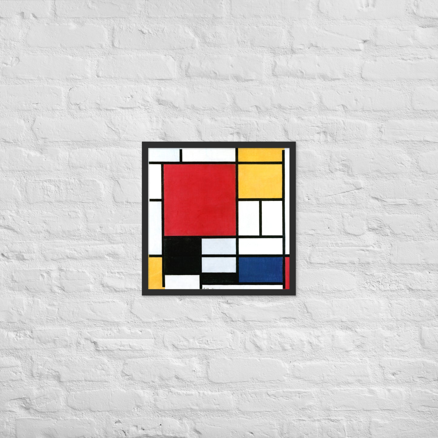 Composition with Red, Yellow, Blue, and Black by Piet Mondrian
