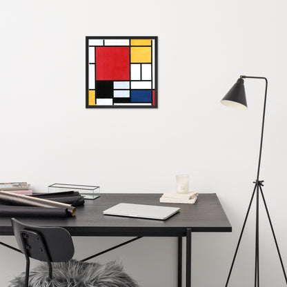 Composition with Red, Yellow, Blue, and Black by Piet Mondrian