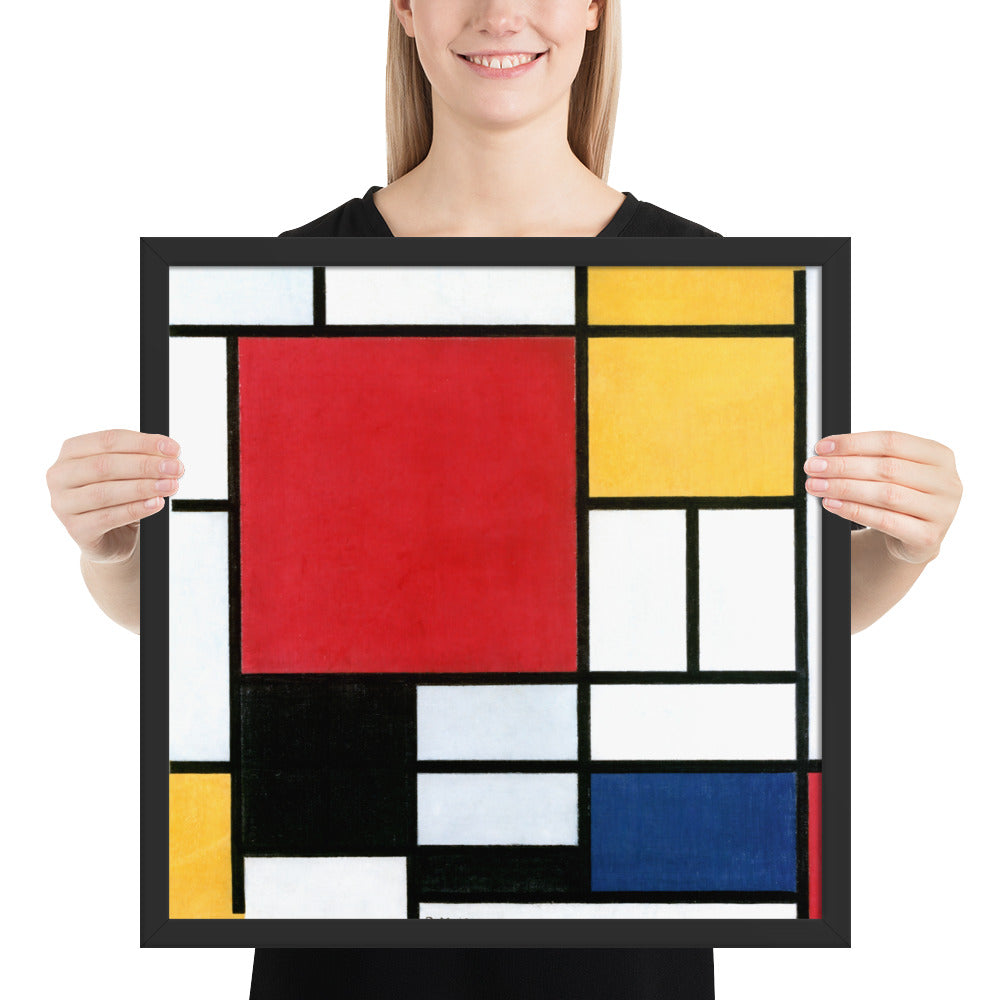 Composition with Red, Yellow, Blue, and Black by Piet Mondrian