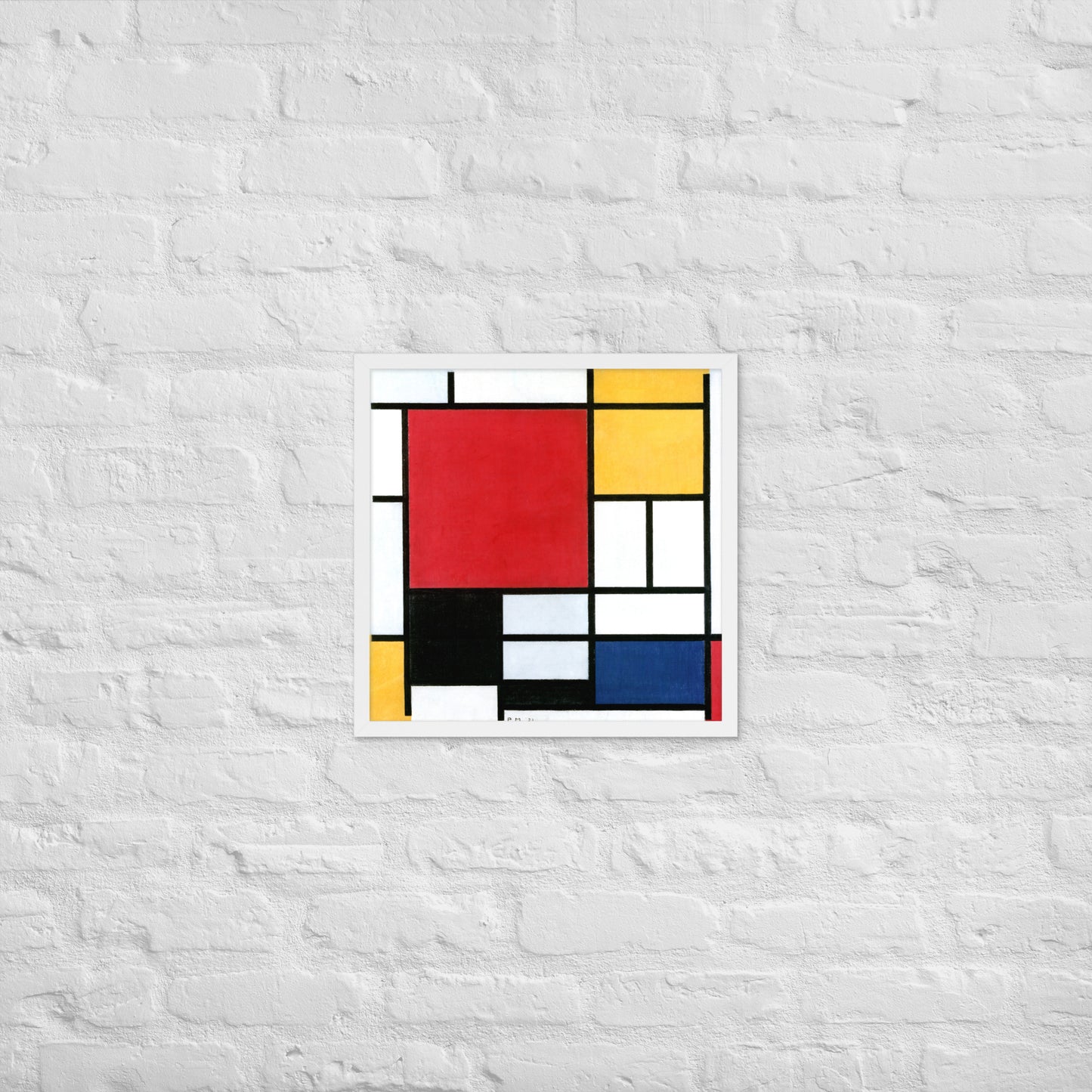 Composition with Red, Yellow, Blue, and Black by Piet Mondrian