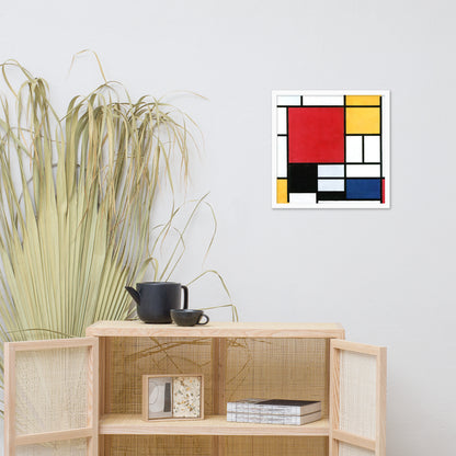 Composition with Red, Yellow, Blue, and Black by Piet Mondrian