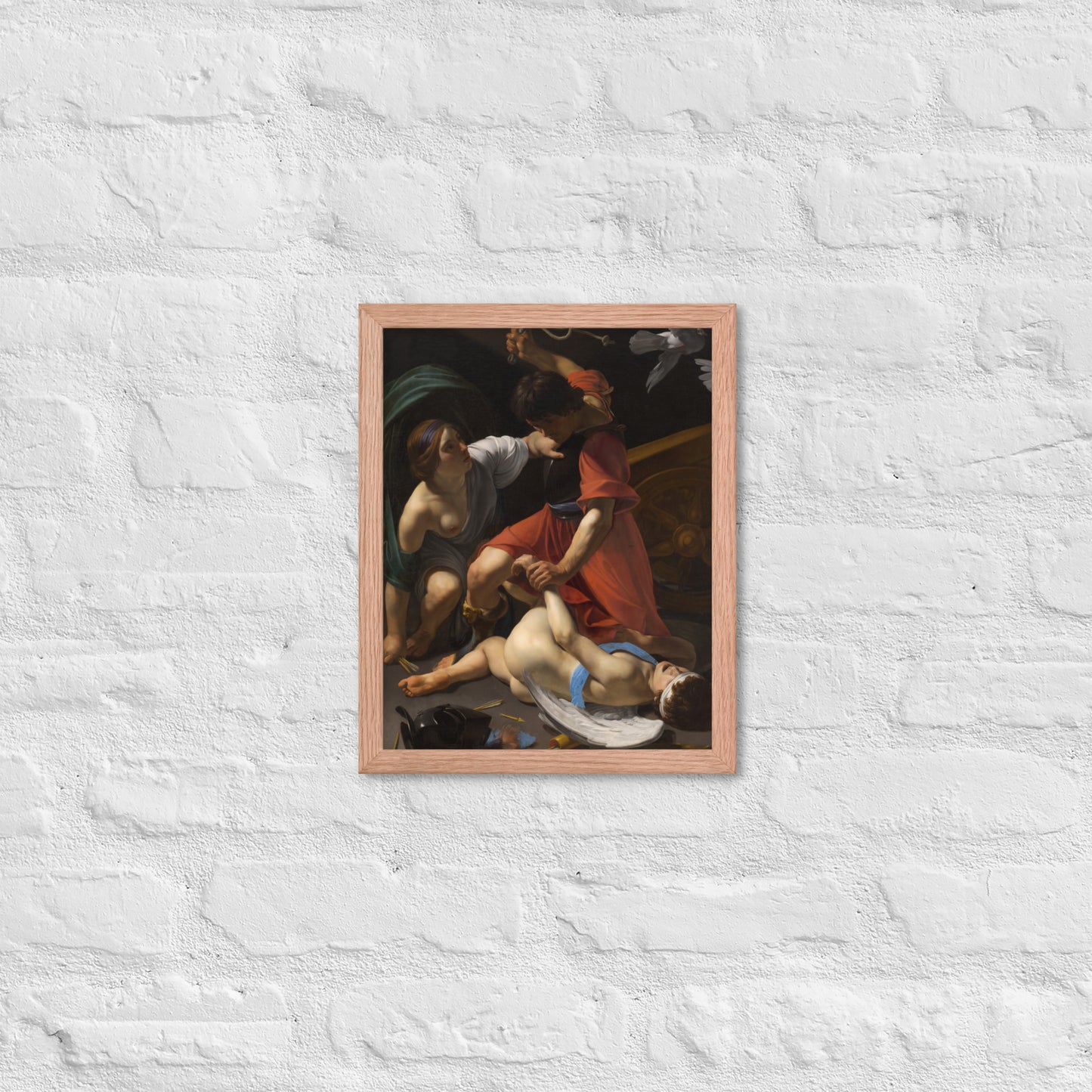 Cupid Chastised by Bartolomeo Manfredi