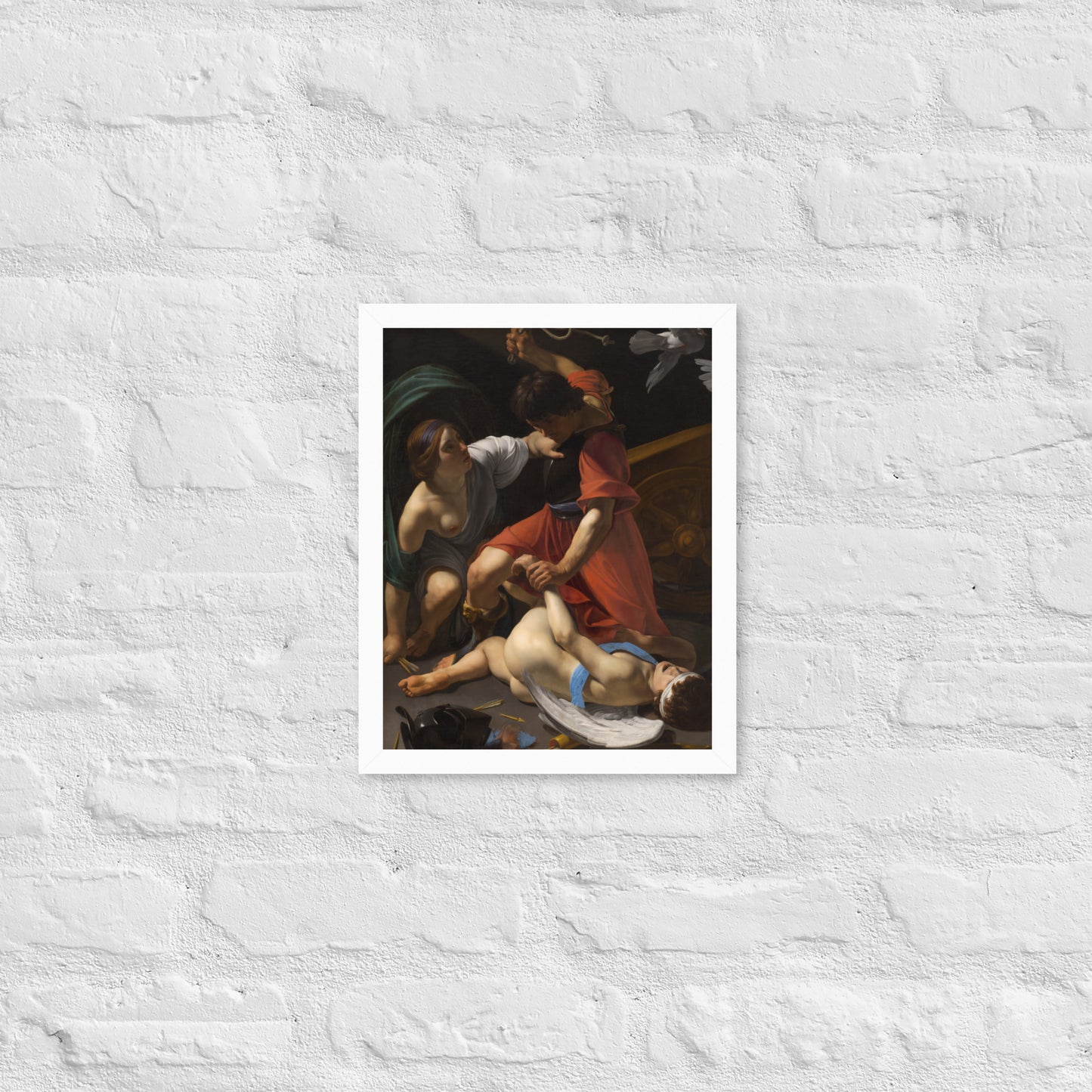 Cupid Chastised by Bartolomeo Manfredi