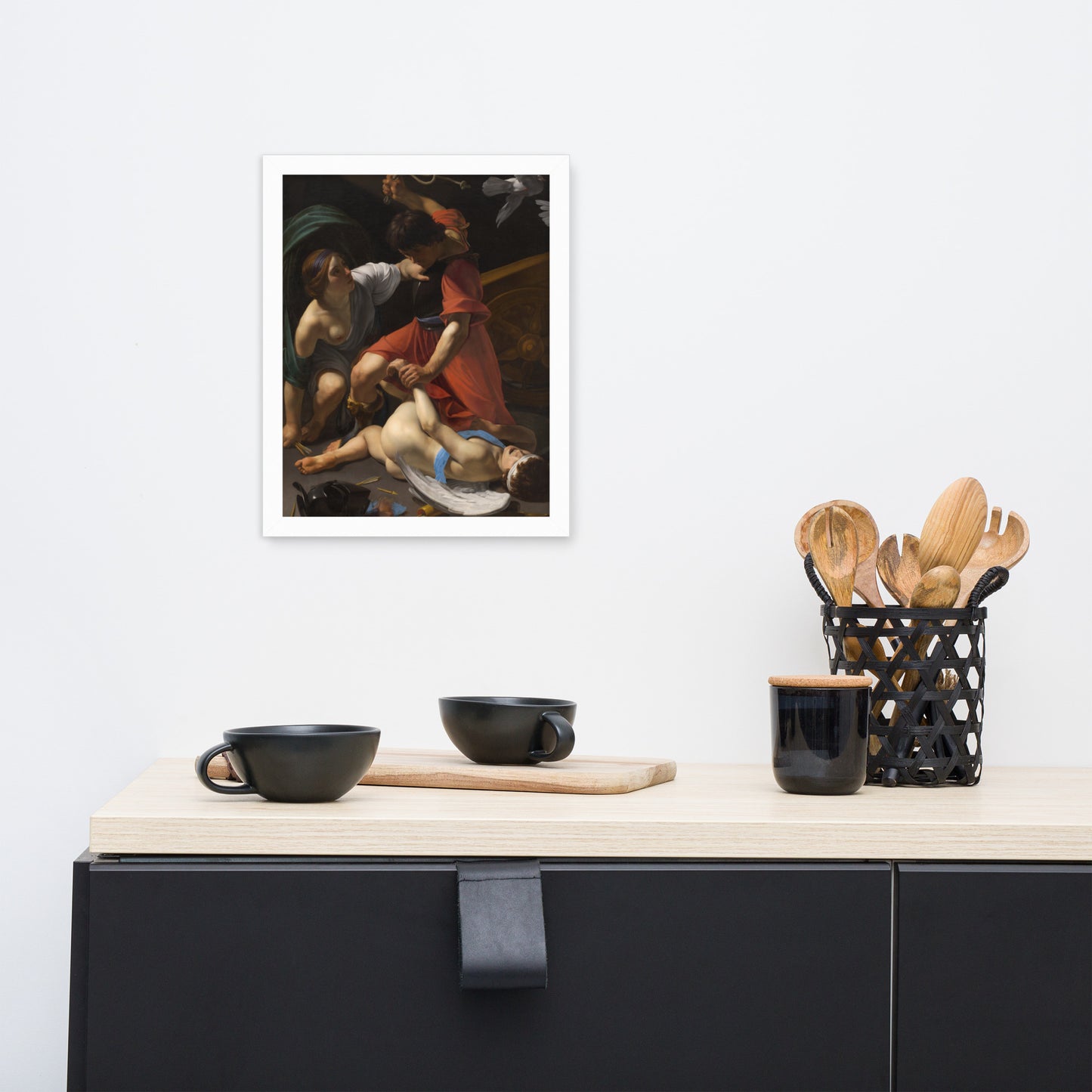 Cupid Chastised by Bartolomeo Manfredi