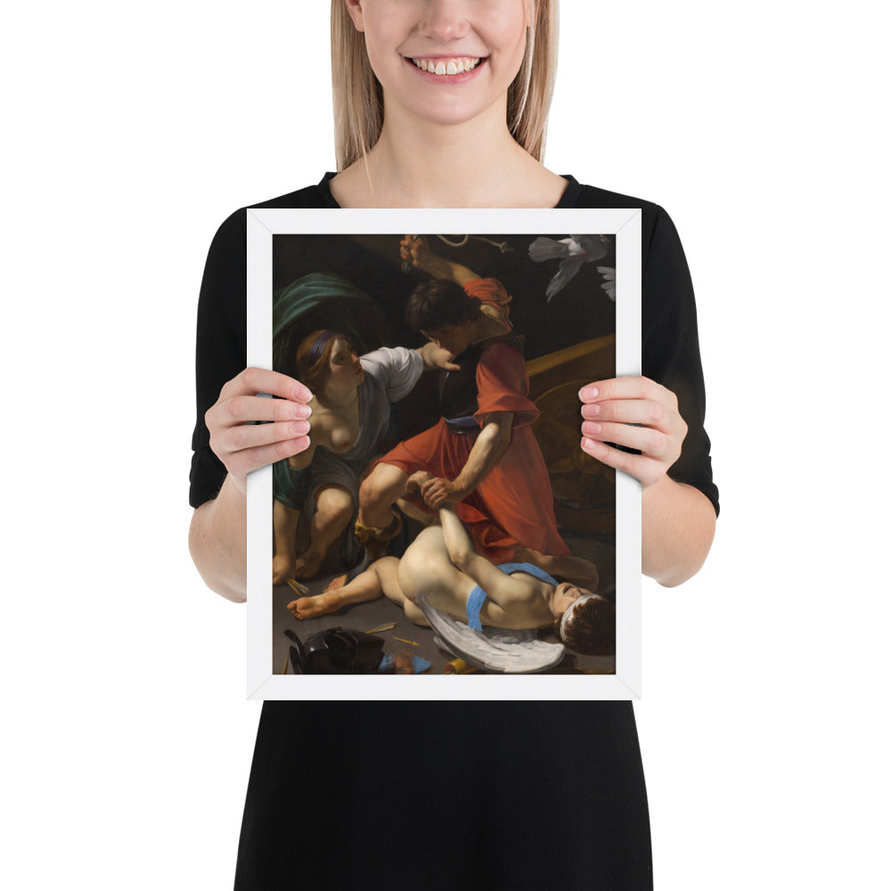 Cupid Chastised by Bartolomeo Manfredi