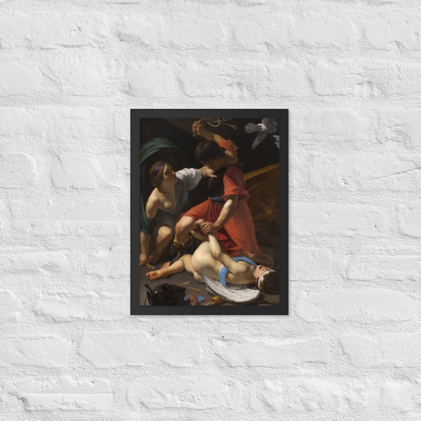 Cupid Chastised by Bartolomeo Manfredi