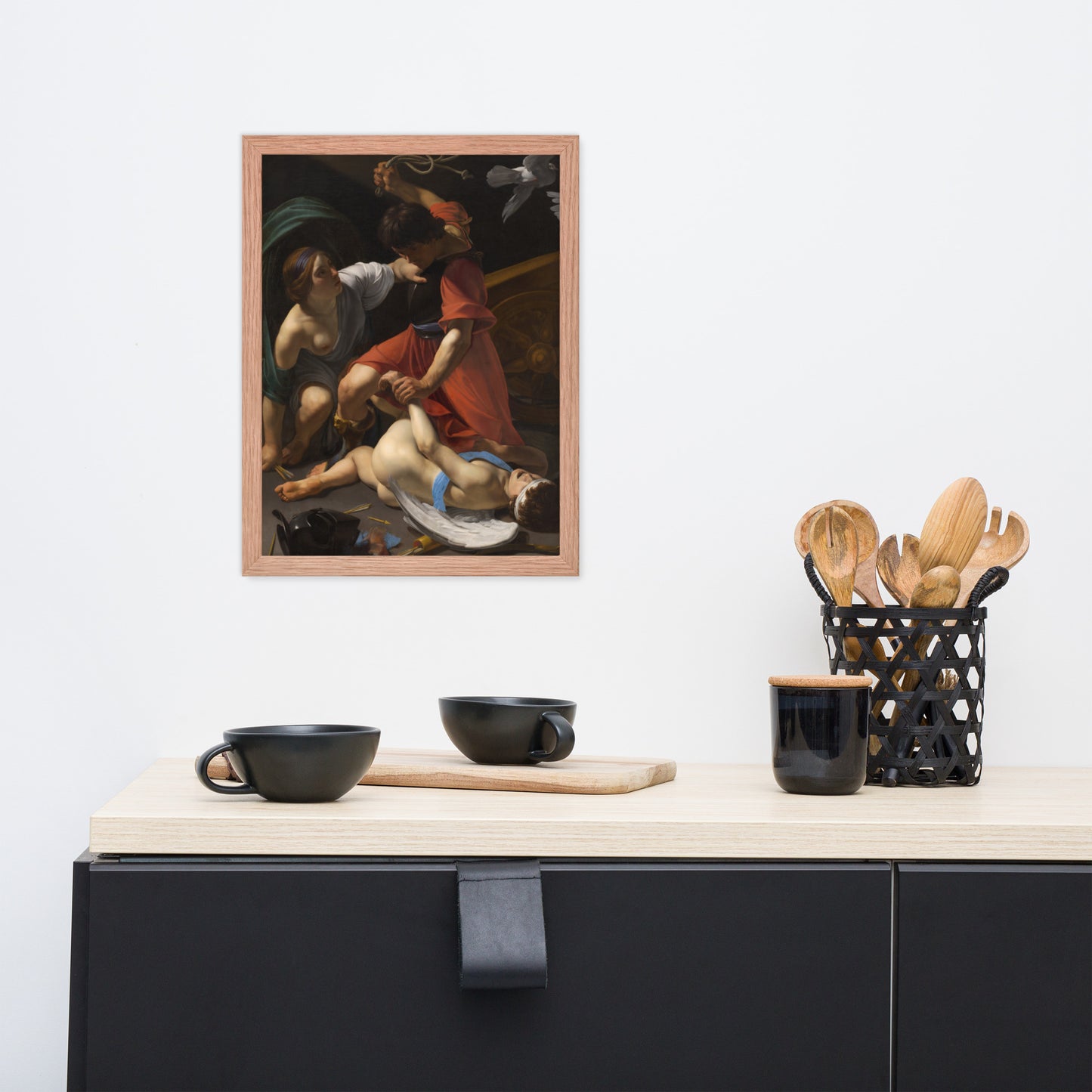 Cupid Chastised by Bartolomeo Manfredi