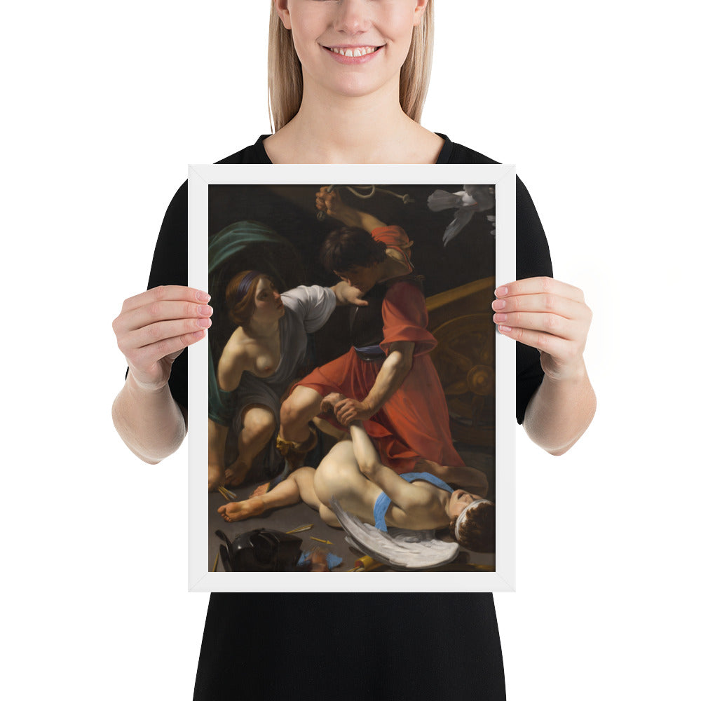 Cupid Chastised by Bartolomeo Manfredi