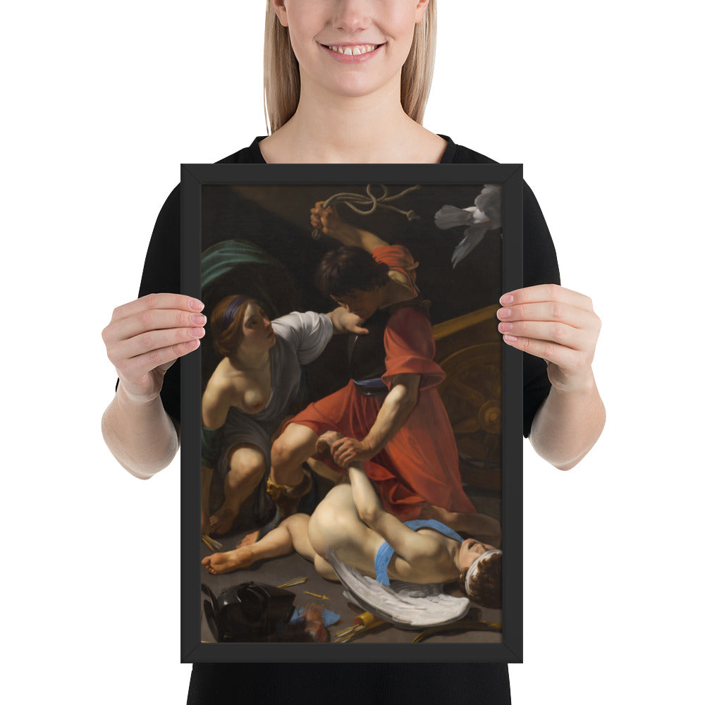 Cupid Chastised by Bartolomeo Manfredi