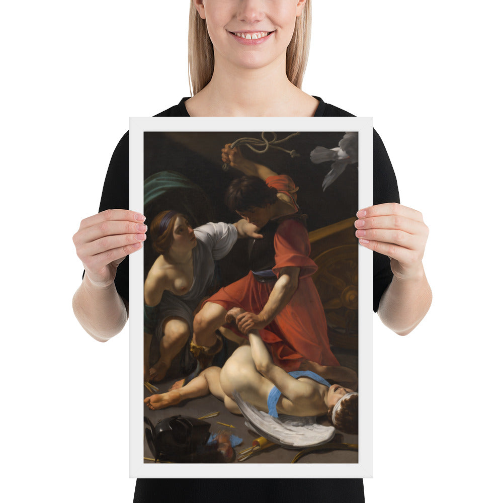 Cupid Chastised by Bartolomeo Manfredi