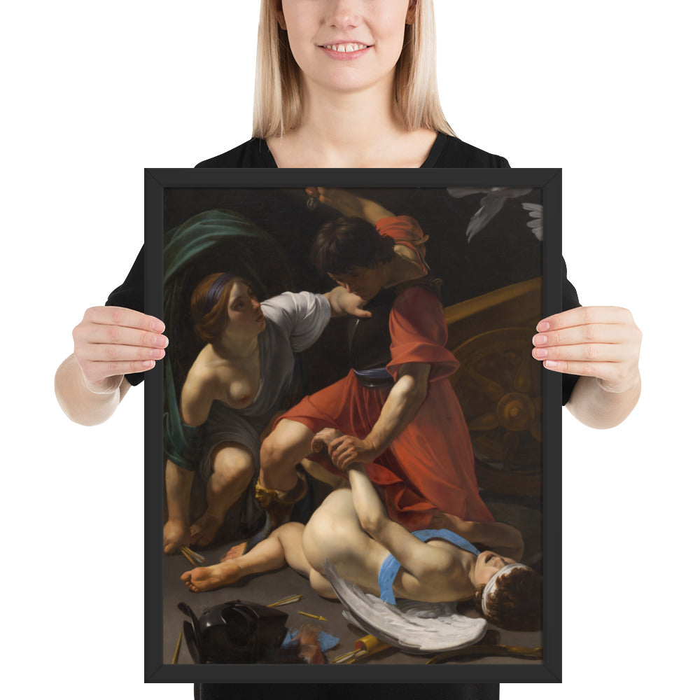 Cupid Chastised by Bartolomeo Manfredi