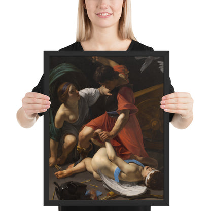 Cupid Chastised by Bartolomeo Manfredi