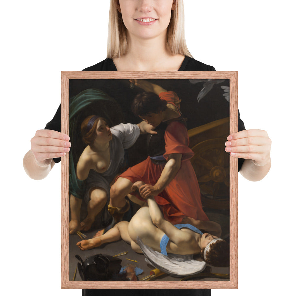 Cupid Chastised by Bartolomeo Manfredi